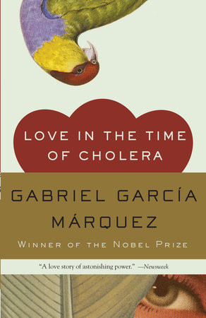 Love in the Time of Cholera by Gabriel Garcia Marquez book cover